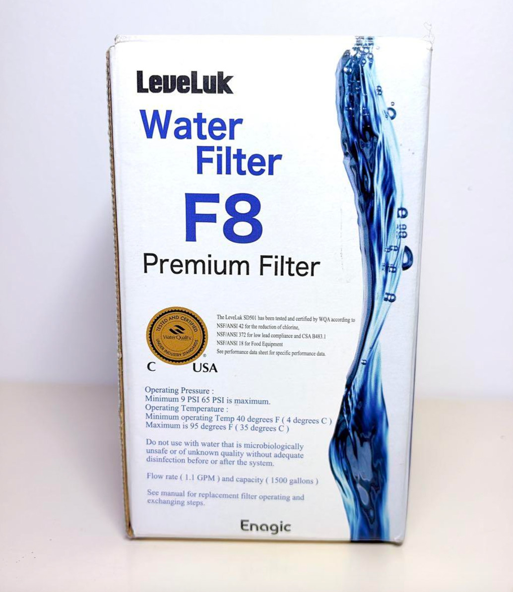 Leveluk F8 Filter for Kangen K8 water Ioniser machine Enagic Authentic Cartridge