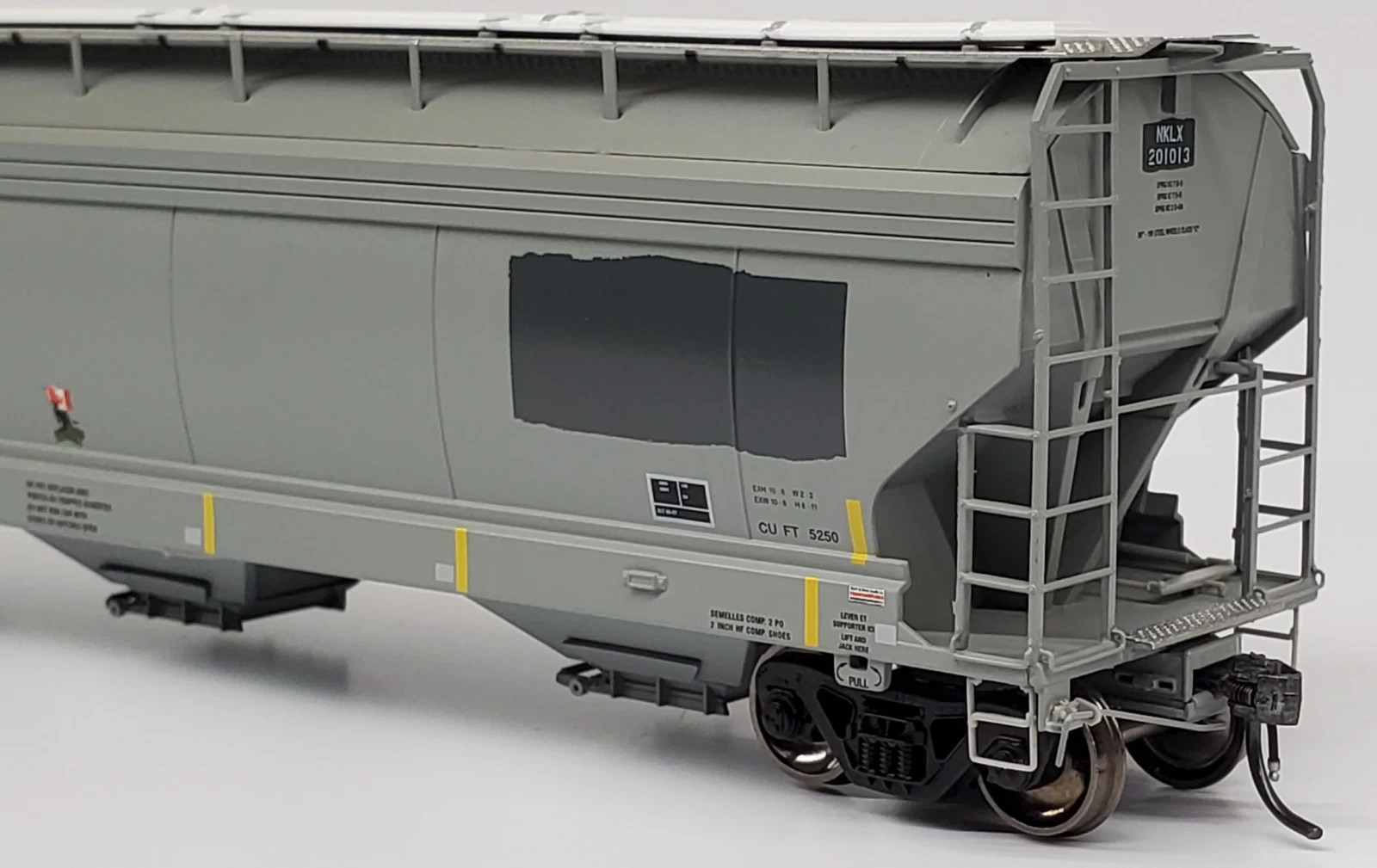 PRAIRIE SHADOWS HO Trenton Works 5250 Covered Hopper NKLX Patch 2020+