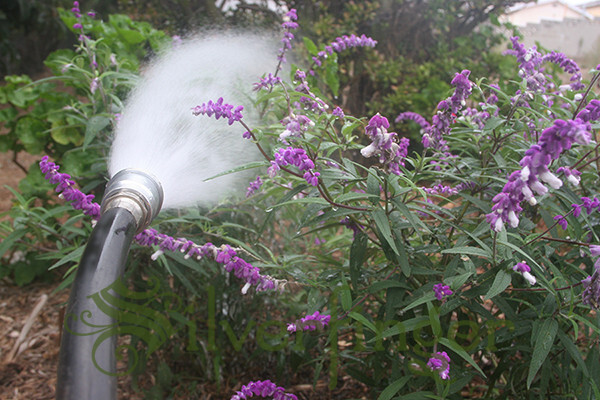 SPRAY HEAD Garden Hose Irrigation Watering Attachment Aluminum Metal Sprayer