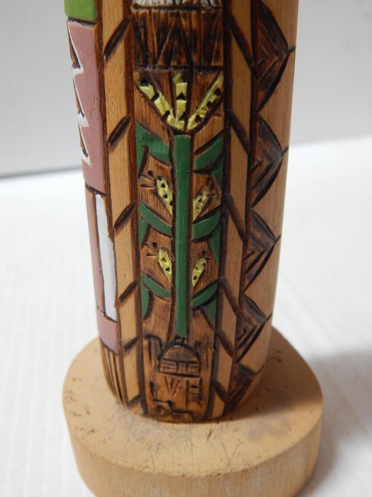 VINTAGE L.M. SAVAGE SGND HOPI PUEBLO INDIAN HAVASUPAI GIRL KACHINA DOLL / CRVG