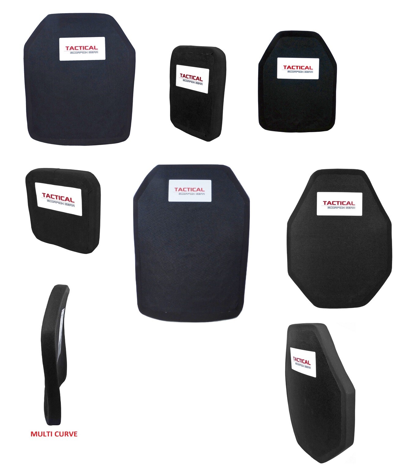 Tactical Scorpion Body Armor Plates Level III+ 3 PE Polyethylene | Size Choice