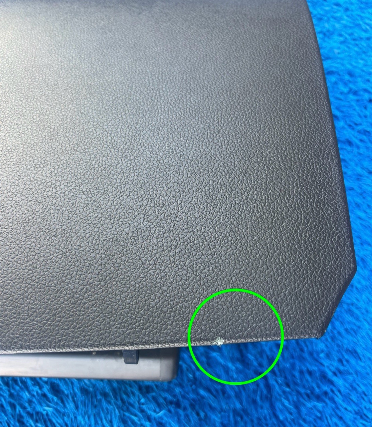 2011-2019 Ford Explorer Black Glove Box Dash Storage Silver OEM BB53-78060T10