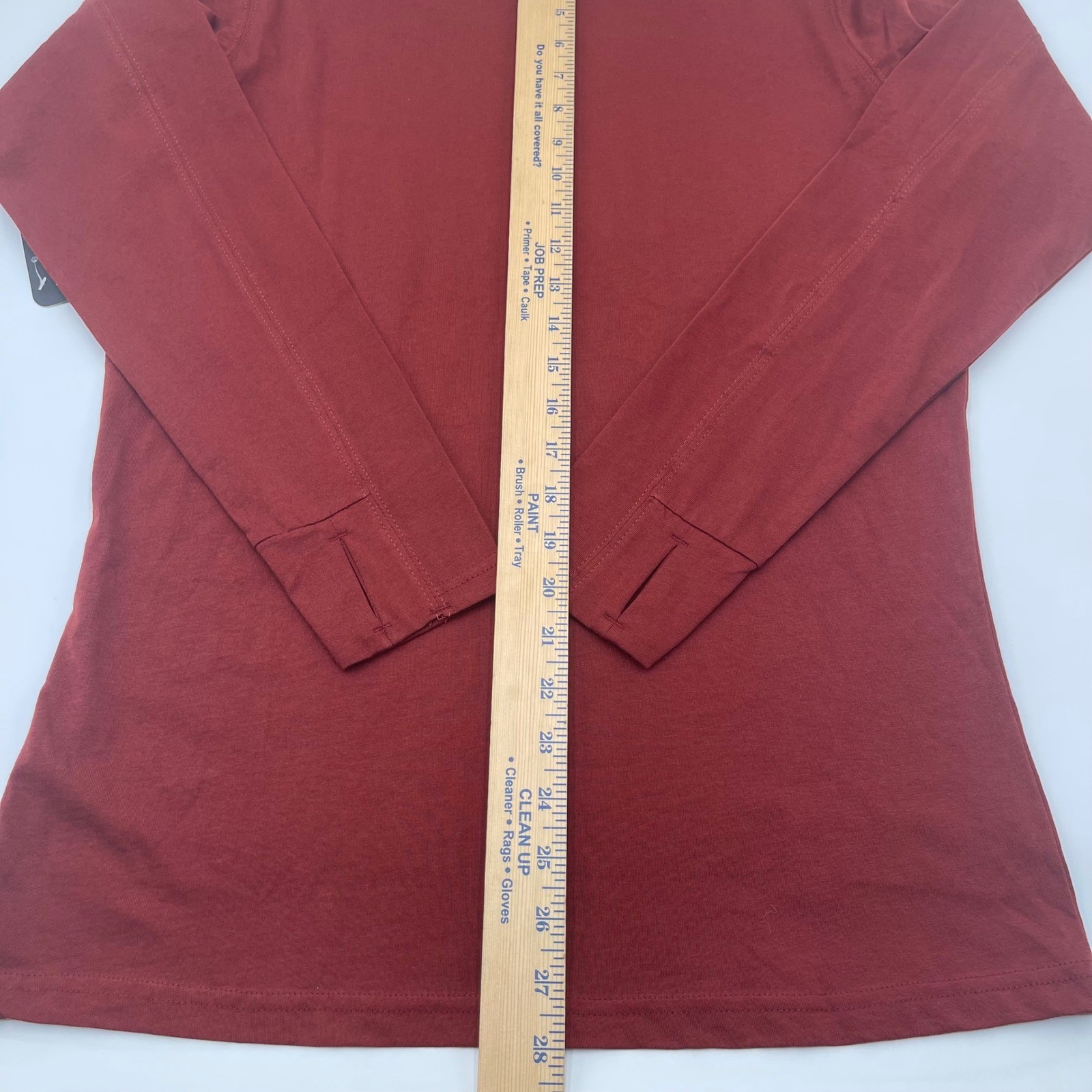 Kuhl Mens Mountain Graphic Long Sleeve Shirt Organic Cotton Cayenne Small Hiking