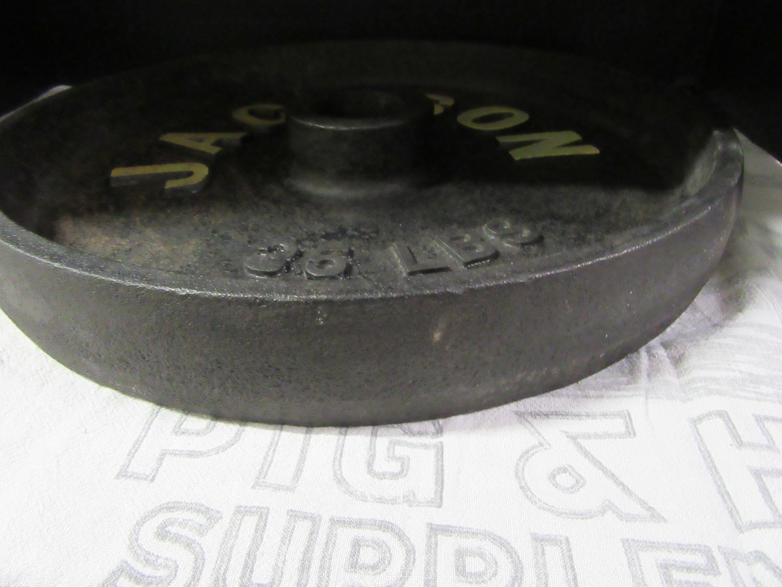 Vintage Jackson Olympic Deep Dish 1st Generation 35# Plate