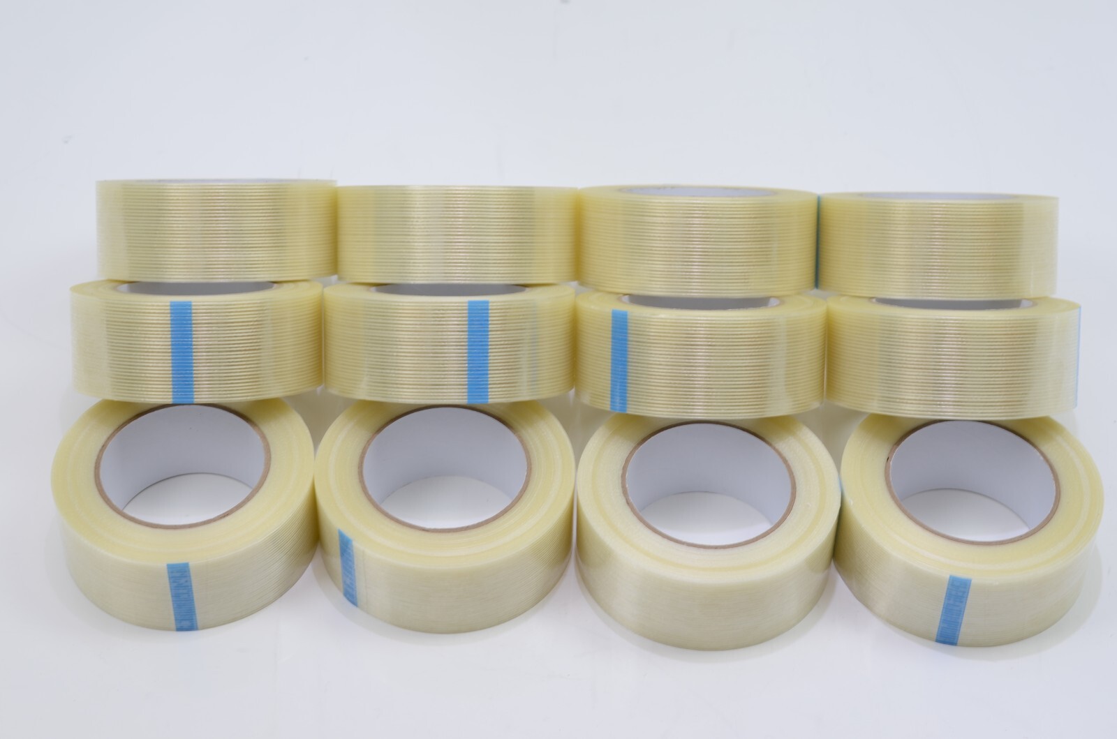 2" x 60 yd Filament High Tensile Strapping Fiberglass Tape 170 LB rated STICKY
