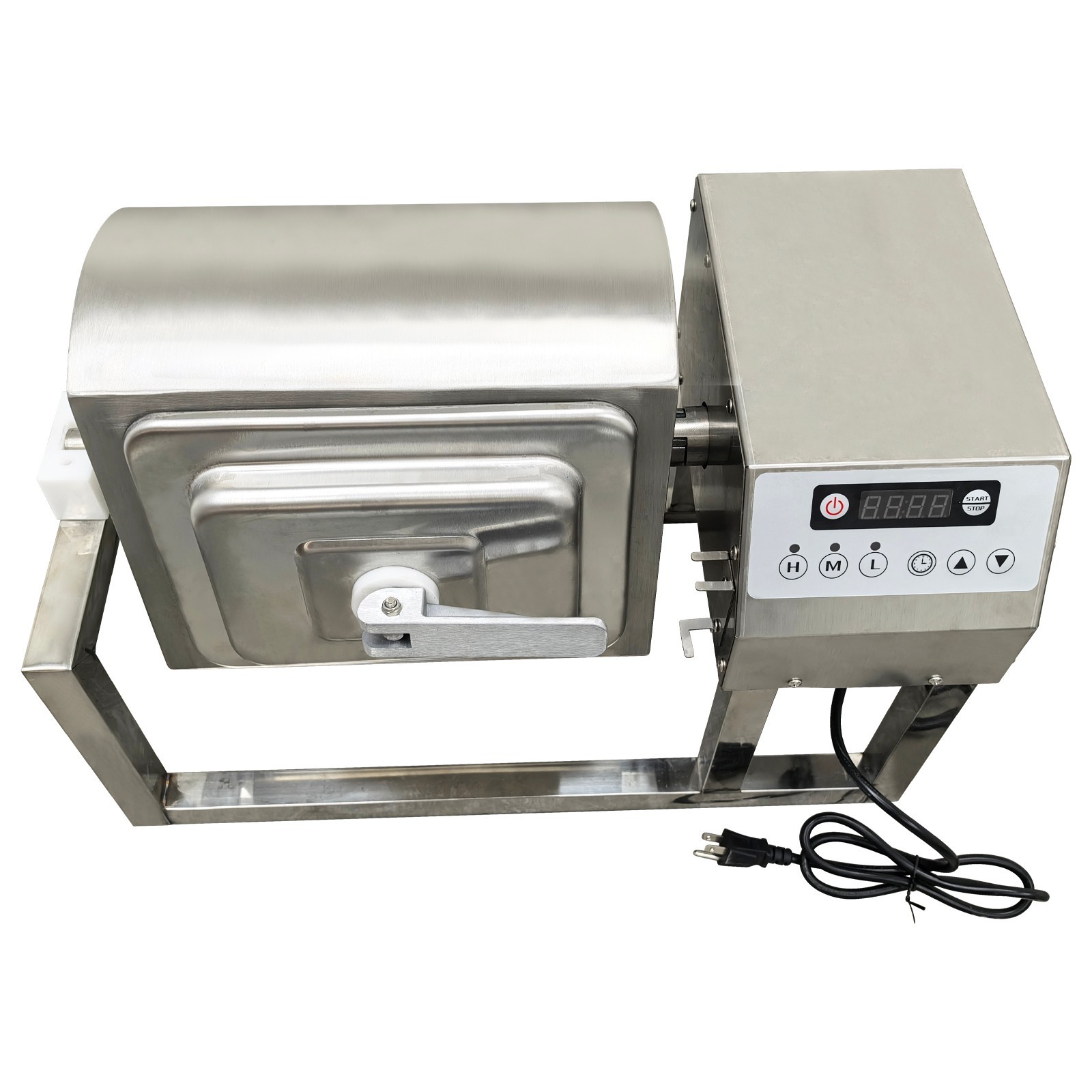 Used 15L MeatVegetable Tumbler Marinator Rotatable Commercial Marinating Machine
