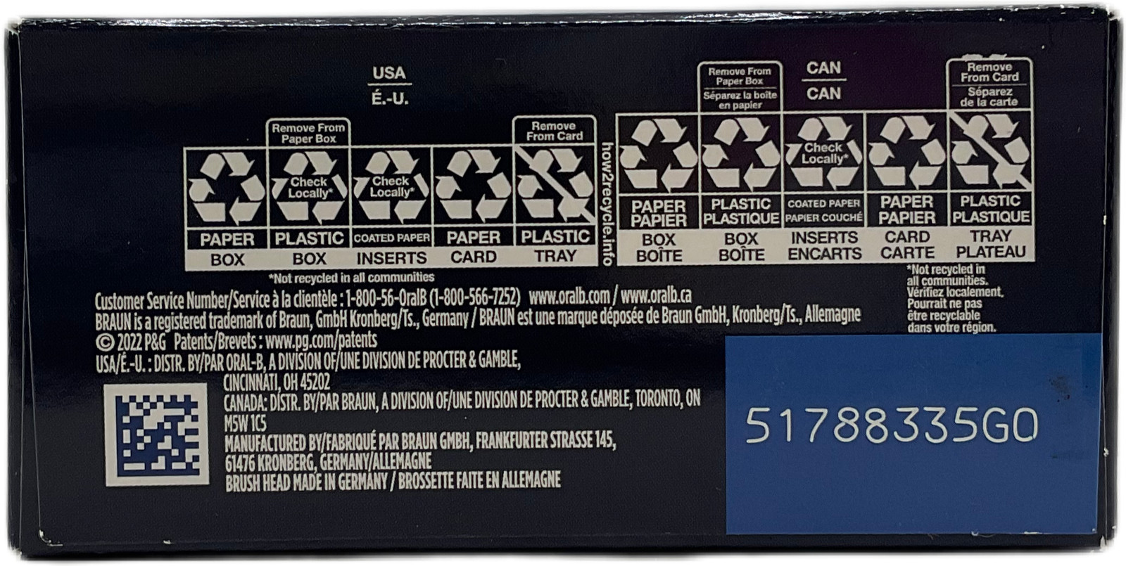 Oral-B Vitality FlossAction Pink Rotating Electric Toothbrush Rechargeable