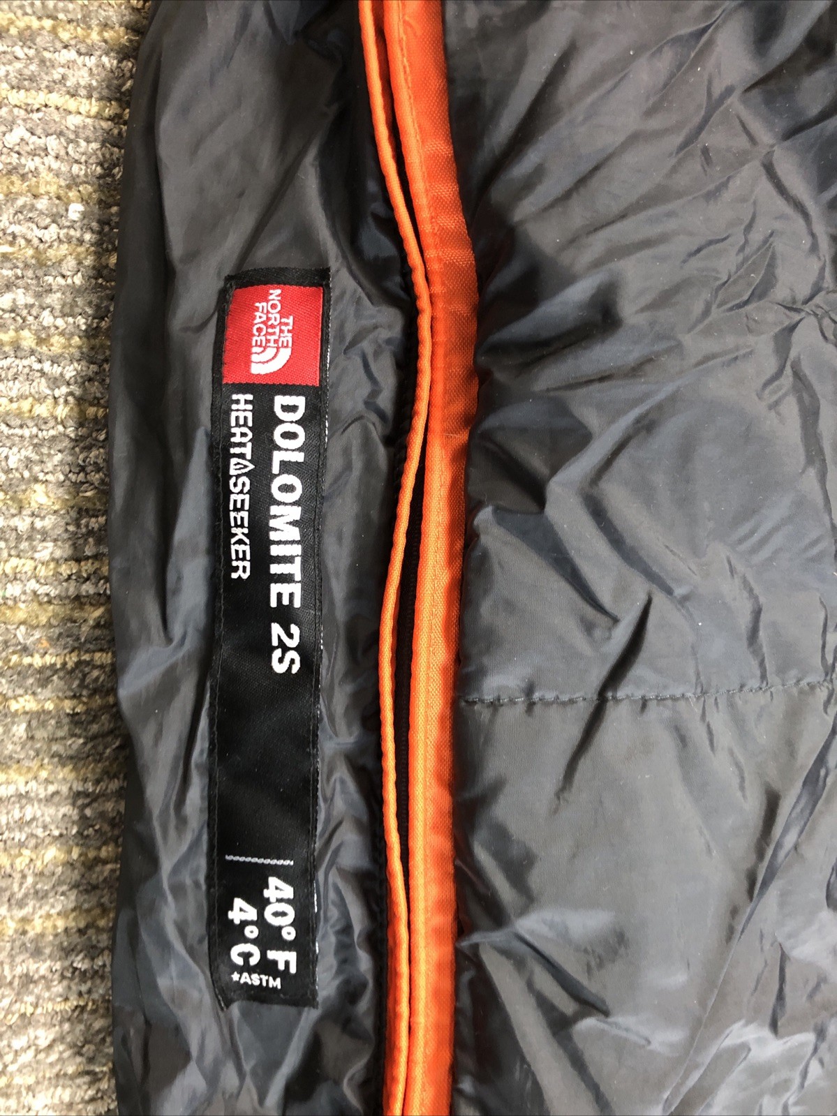 The North Face Dolomite 2S Sleeping Bag 40°F Long Left Zip Heatseeker Synthetic