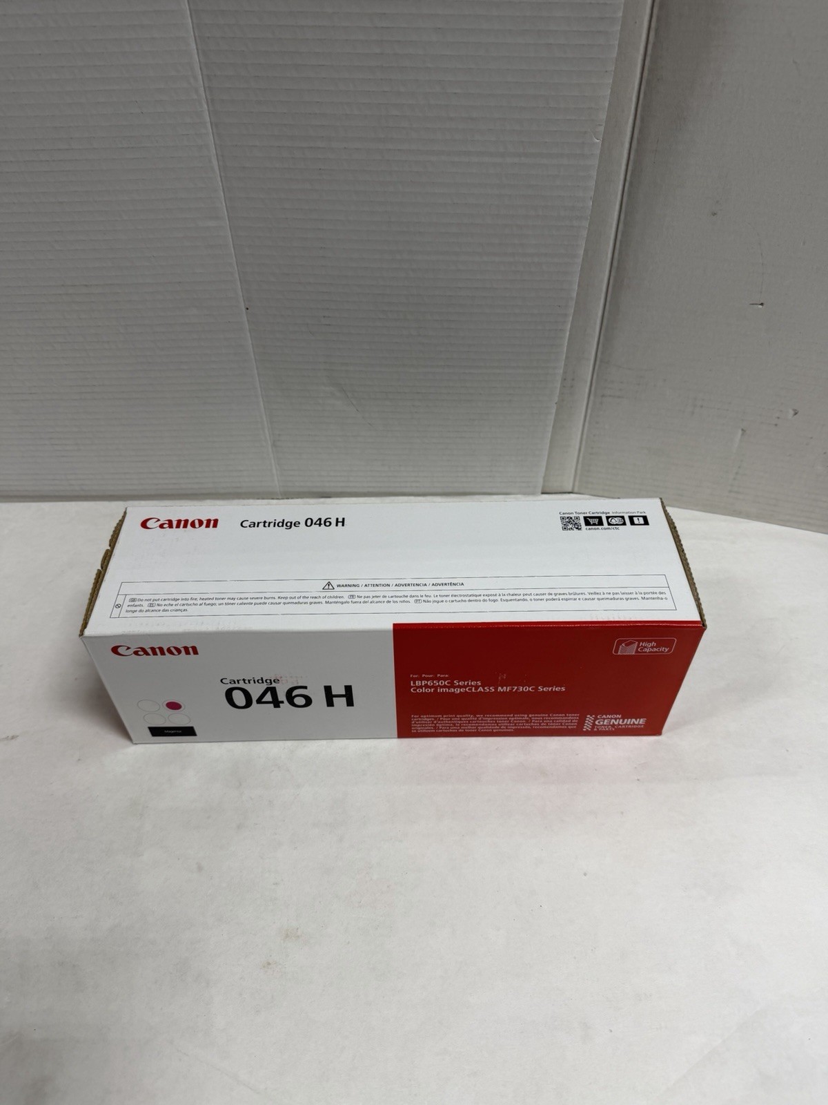 Genuine Canon 046H Magenta Toner High Capacity New Factory Sealed See Photos