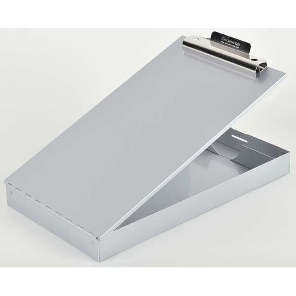 Redirite(Tm) 8-1/2 X 14" Portable Storage Clipboard, Silver, 11019