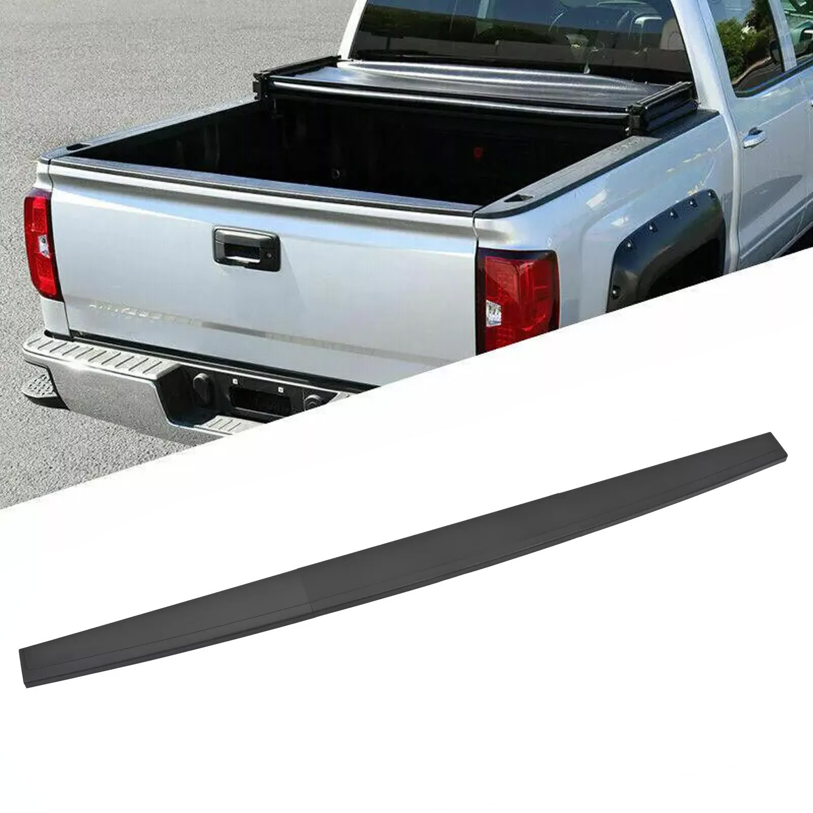 For 2014-2019 Silverado Sierra Tailgate Molding Cap Top Protector Molding Trim