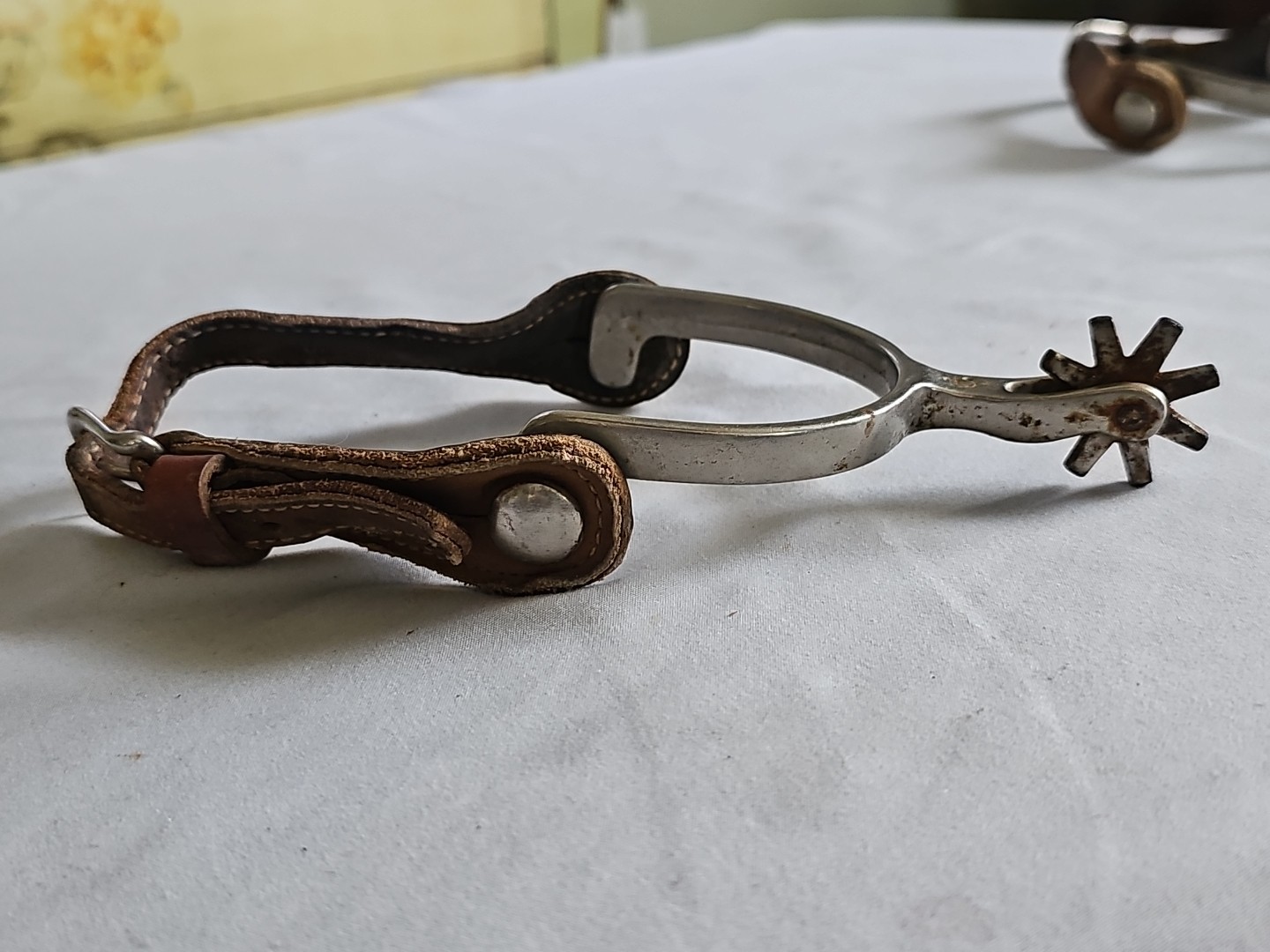 Vintage North & Judd 8 Point Cowboy Rodeo Riding Spurs