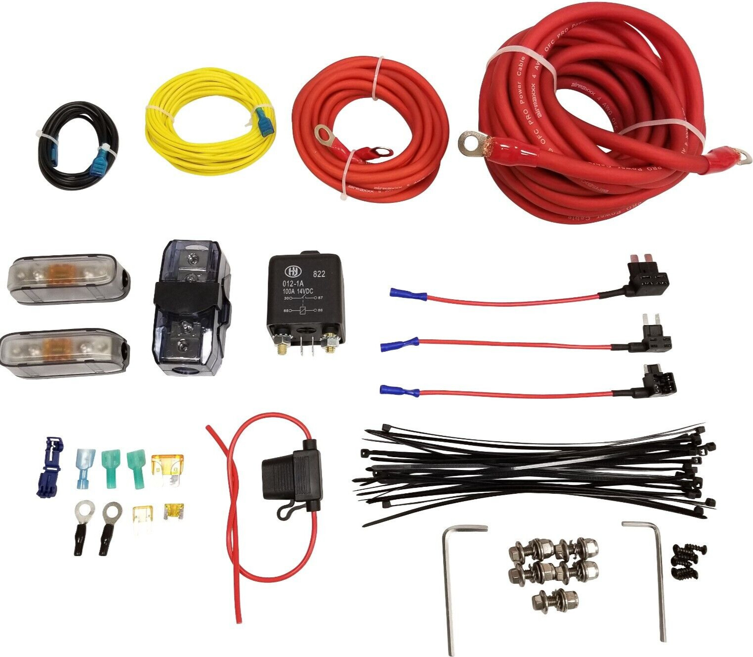 airmaxxx Dual Compressor Wire Install Kit Air Ride Suspension Fits Viair