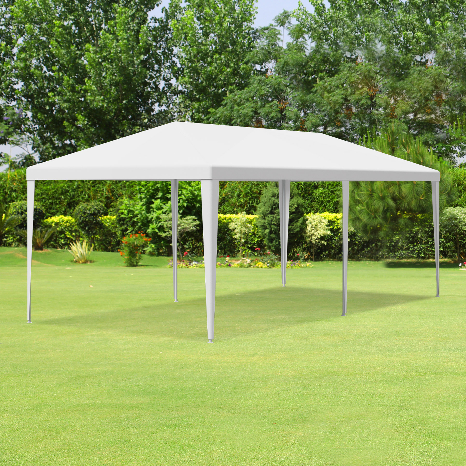 10 x 20' Gazebo Party Tent with 6 Side Walls Wedding Canopy Cater Events Outdoor