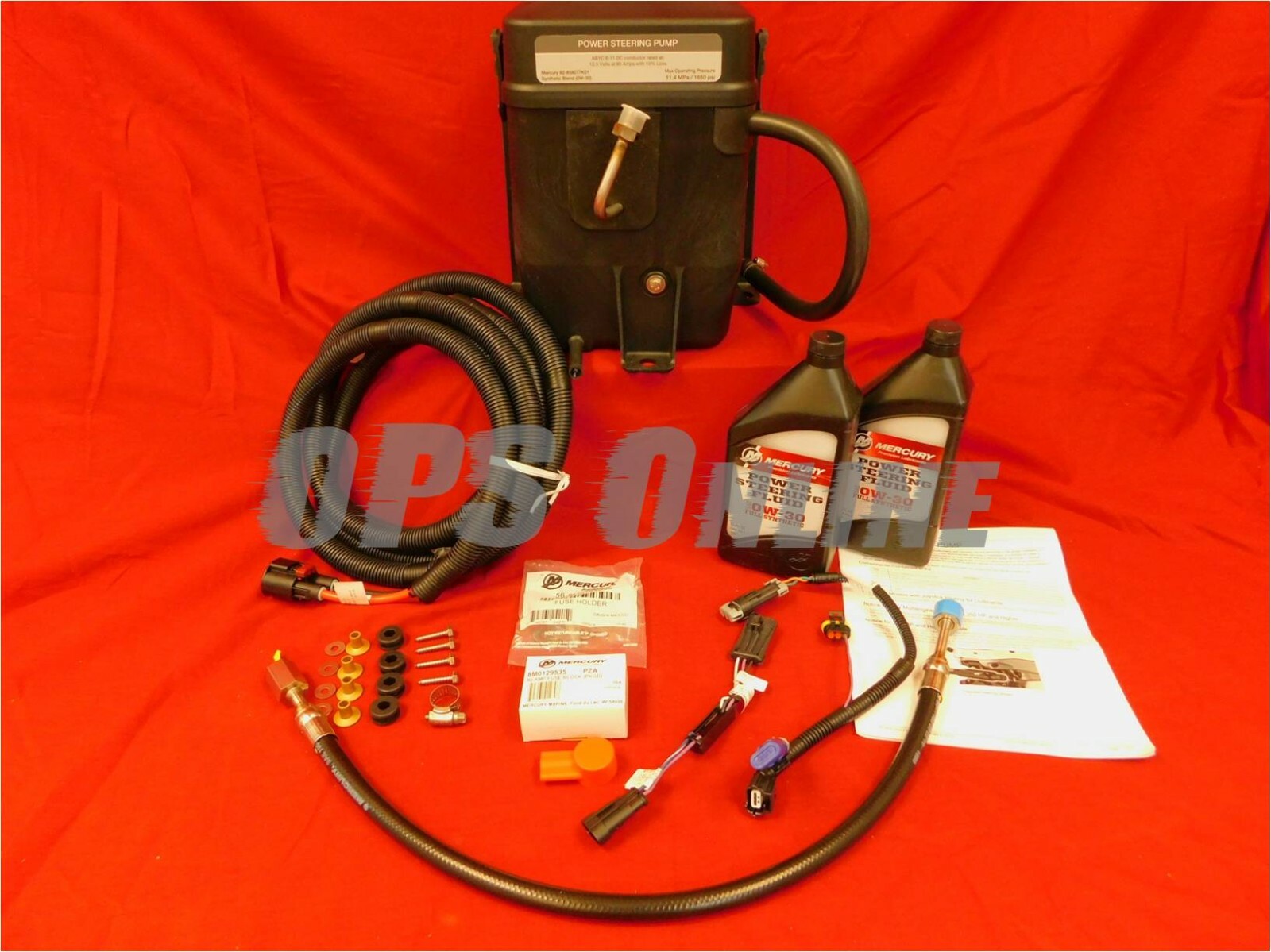 New OEM Mercury Verado Power Steering Pump Kit - 8M0199048/8M0148159 & 8M0150104