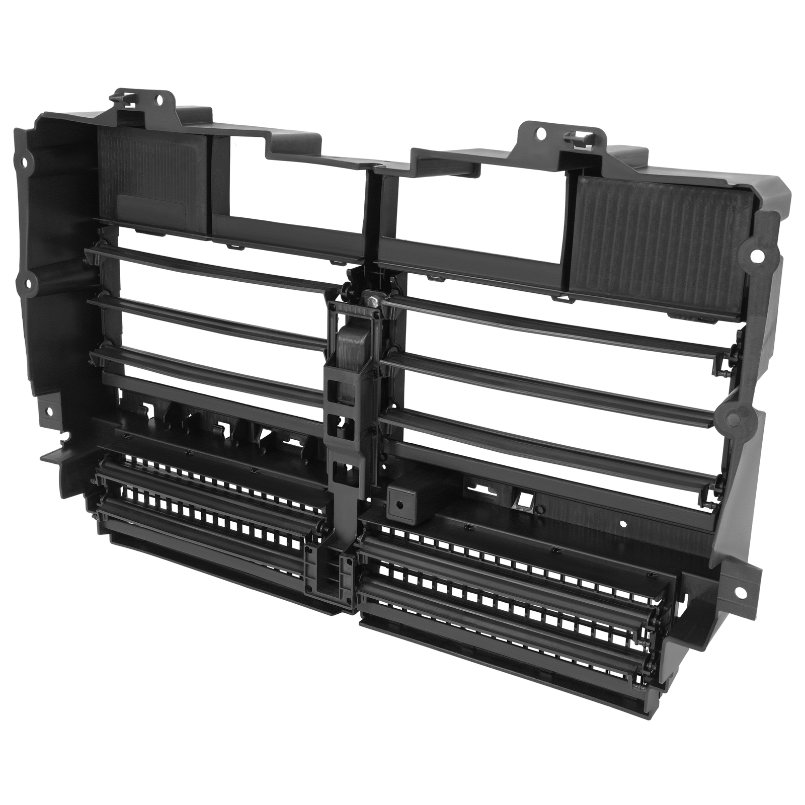 Front Bumper Grille Shutter W/O Motor Fits 15-22 Chevrolet Colorado GMC Canyon