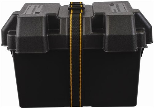 ATTWOOD MARINE 27/27M BATTERY BOX BLACK 9067-1