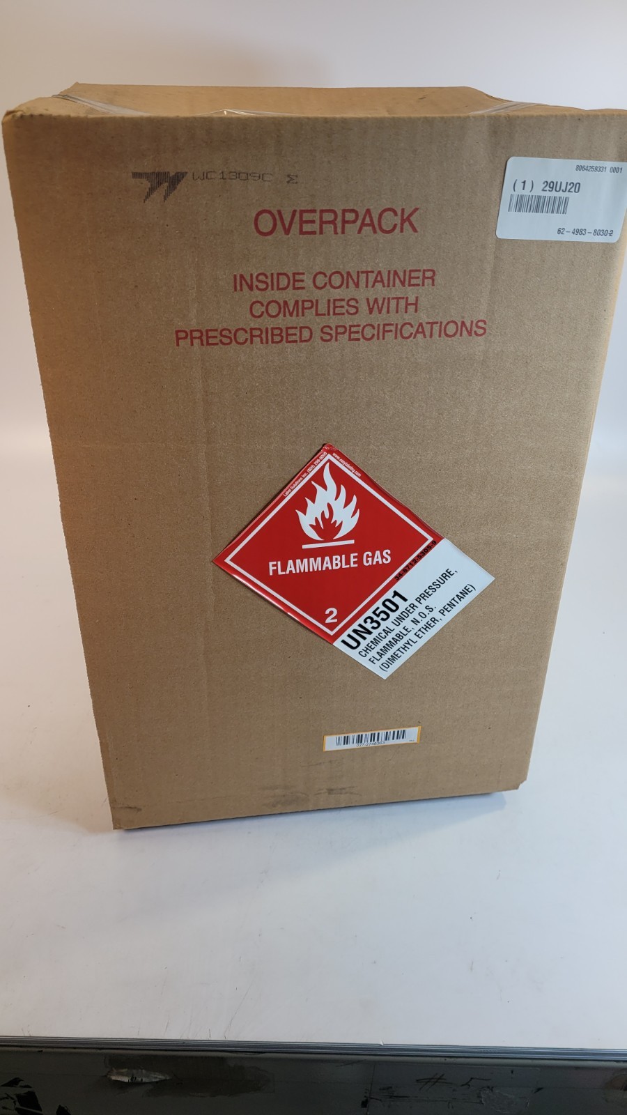 HoldFast 70 Spray Adhesive, 27.3 lbs, Large Cylinder, Clear 3M™ 7100138479