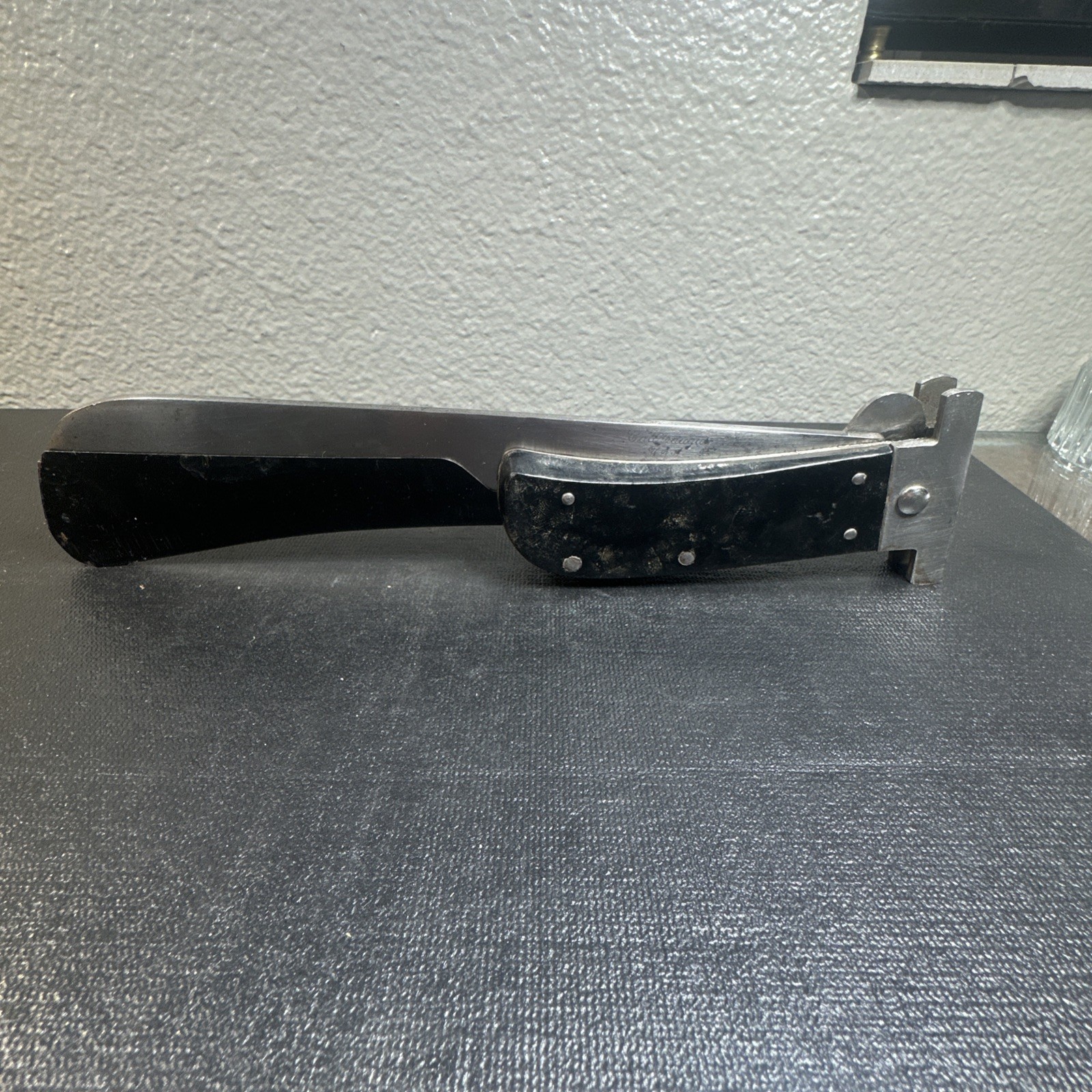 WWII US AAF Cattaraugus U.S.A.Folding Survival Machete Pilots Bolo W/guard