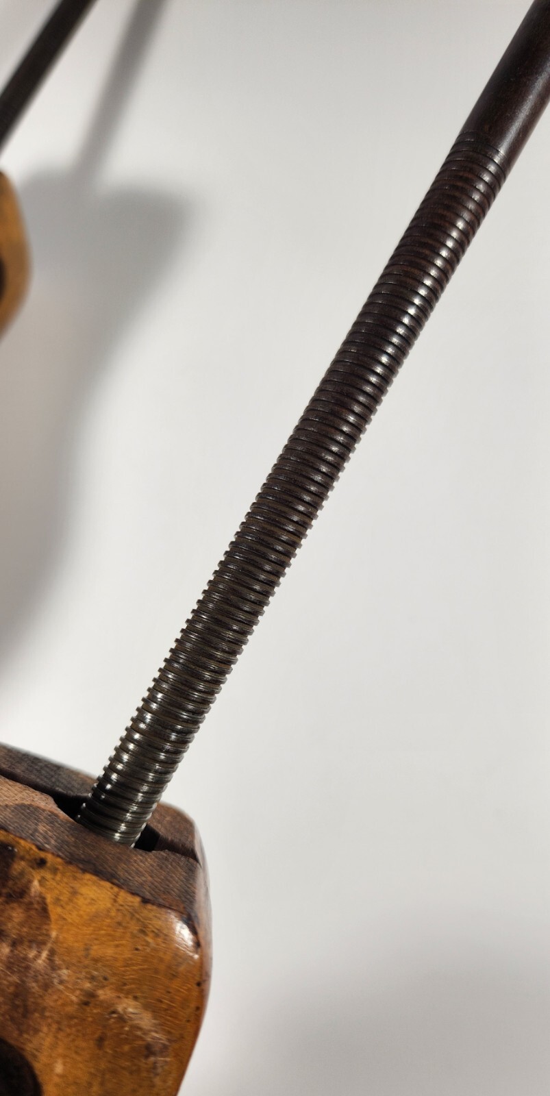 LOT OF 2 VINTAGE STAMPED MCC SHOE TREES NO. 3 SPLIT TOE