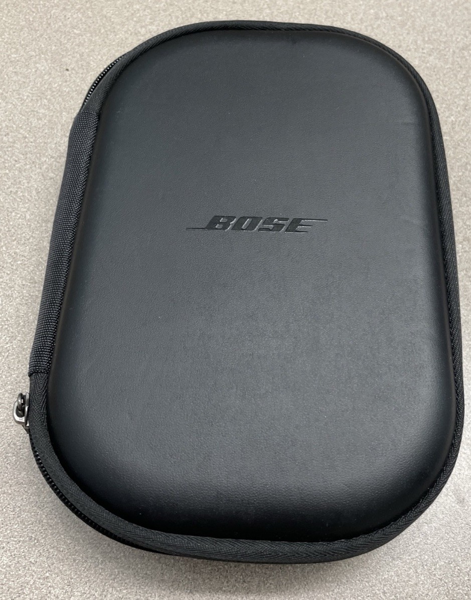 Bose Quiet Comfort 35II QC 35/25/45 Headphones Hard Case Black OEM Zip Travel