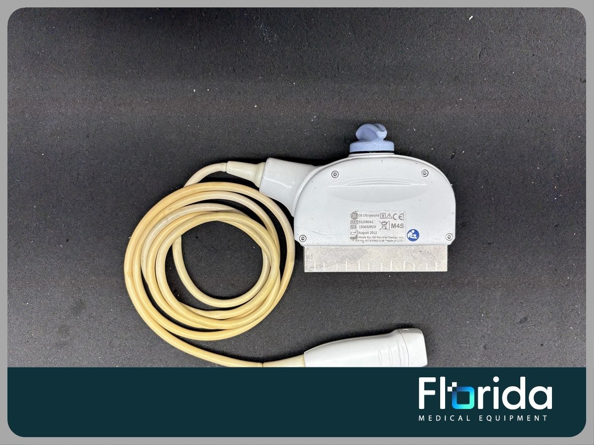 2012 GE M4S SECTOR ARRAY ULTRASOUND TRANSDUCER PROBE REF: 5129041 TESTED