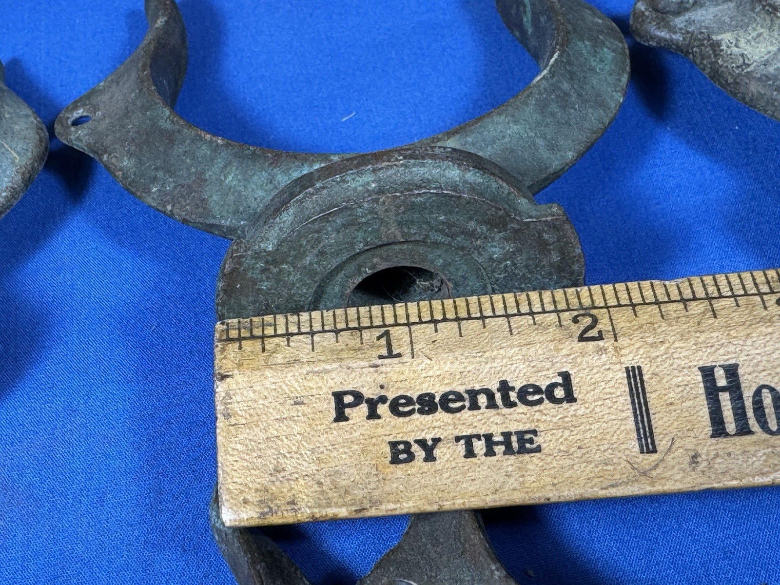 5 Vintage Oar Locks ~ 3 Bronze & 2 Galvanized ~ Belfast, ME Estate Find