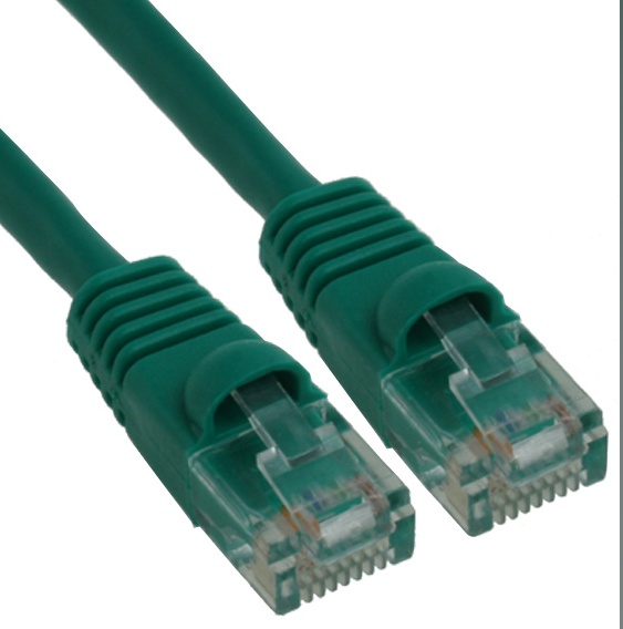 Cat6 550MHz patch cable with boot 6in 1ft 2ft 3ft 5ft 6ft 7ft 10ft Lot of 1,5,10