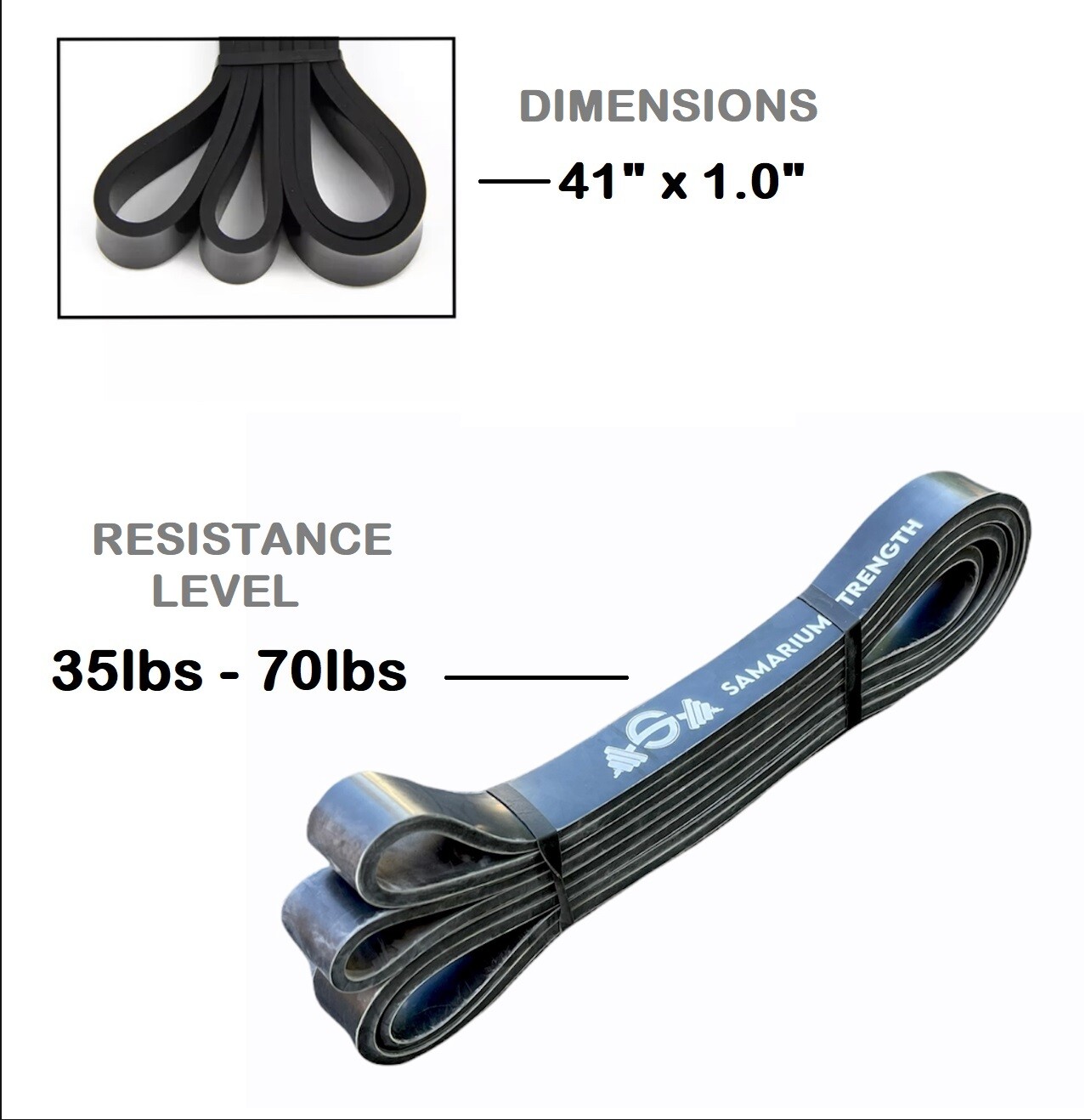 Heavy Duty Resistance Bands Set Loop For Gym Exercise Pull up Fitness Workout US