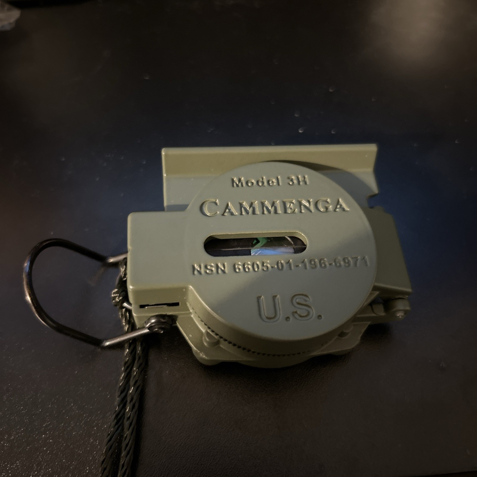 Cammenga Official US Military Lensatic Compass, Accurate Waterproof 3H gift