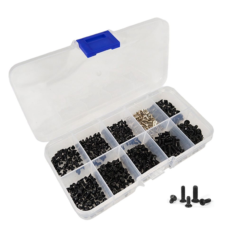 500Pcs For HP Dell Lenovo Sony Toshiba SAMSUNG Set Laptop Computer Screws Set