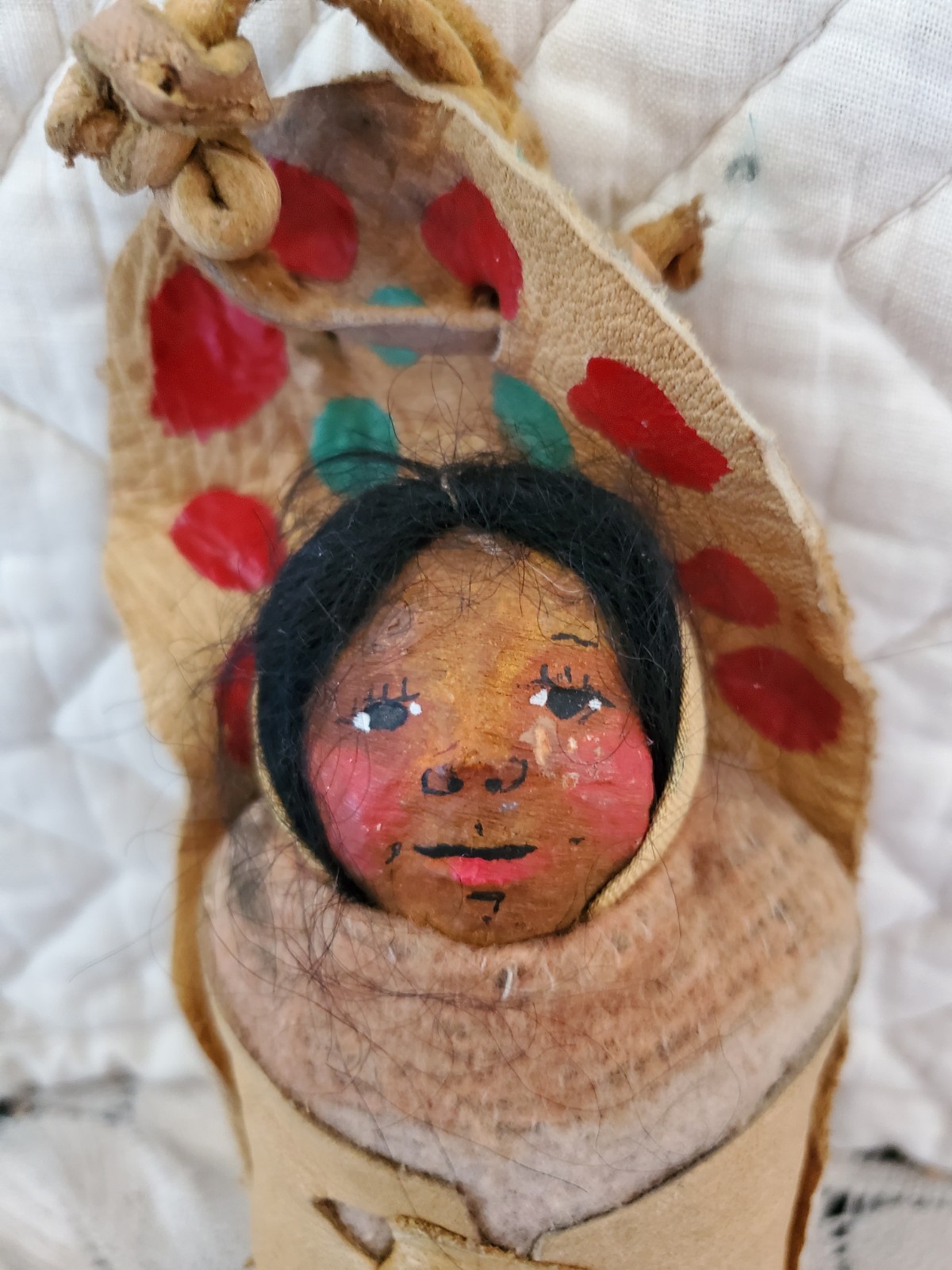 Early Mary Frances Woods Native American Indian Doll Pre Skookum Papoose
