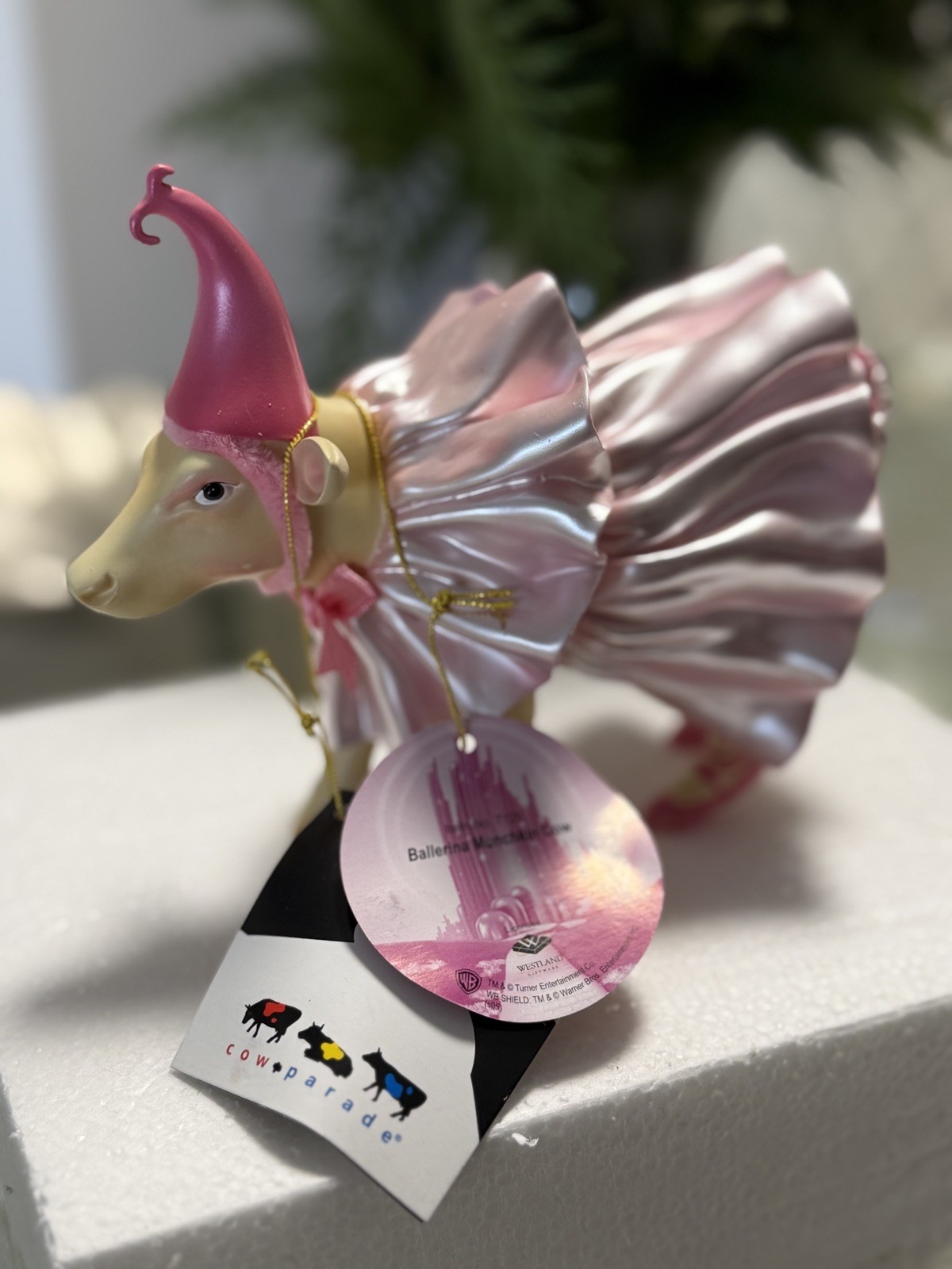 Cow Parade Ballerina Munchkin NEW IN BOX / Tag Wizard of Oz RARE cow