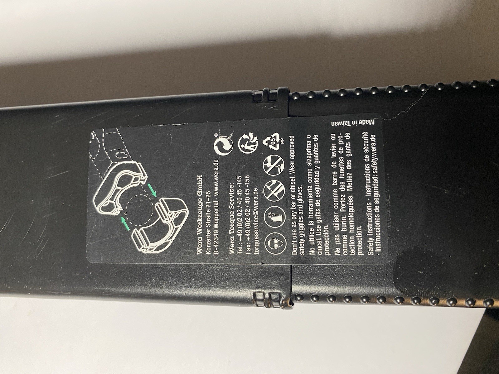 Wera Torque Wrench 3/8” B2 Click 15-73lb Ft