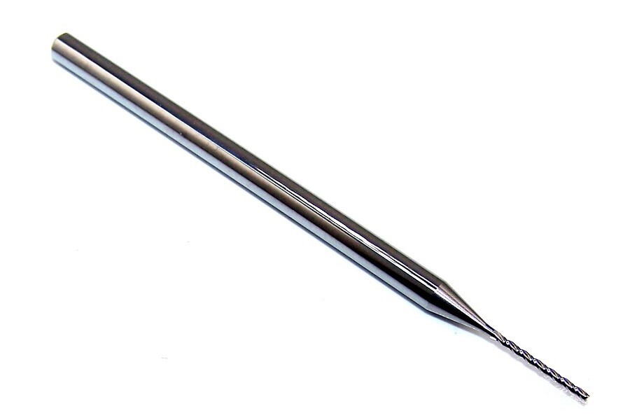 1/32" (.0312")  CARBIDE END MILL 3 FLUTE EXTENDED FLUTE OTC - 1710-0312.375