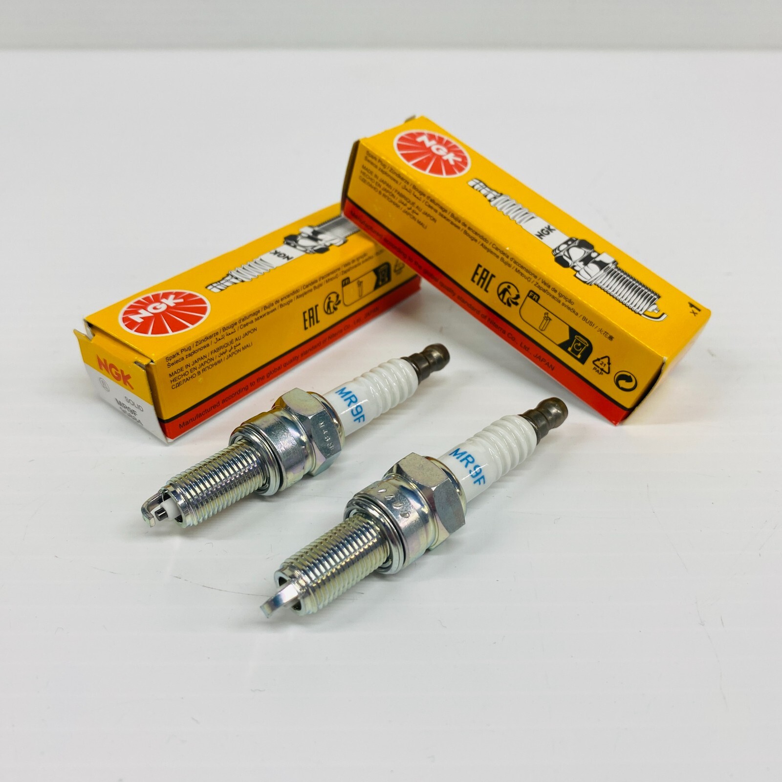 NGK MR9F Spark Plug Two Pack - Polaris OEM 3023173 - RZR Turbo Models Pro XP