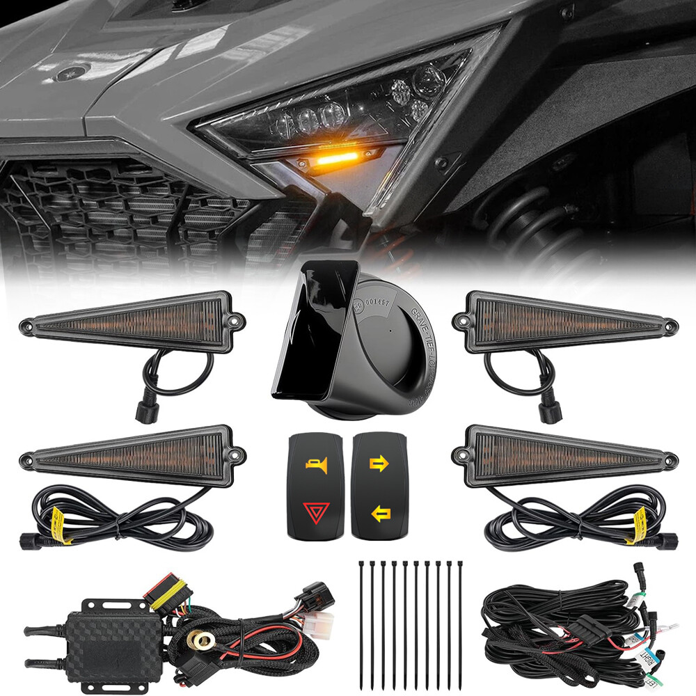 Turn Signal Kit For 2025 Polaris Ranger XP 1000 Northstar Street Legal Plug Play