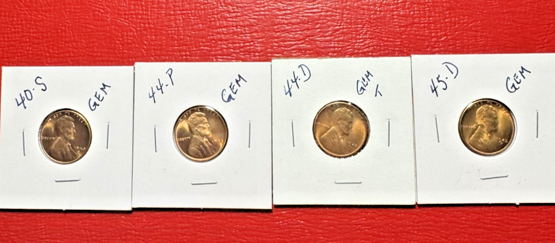 20 Lincoln Wheat Cents * Choice to Gem * Estate Purchase * Top Notch #40
