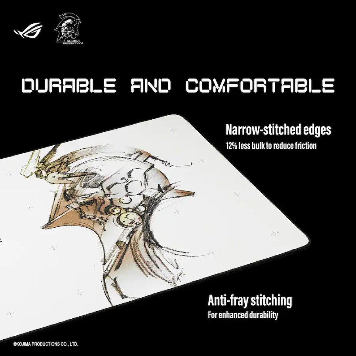 ASUS ROG x KOJIMA PRODUCTIONS Limited Ludens Edition Scabbard II Gaming Desk Pad