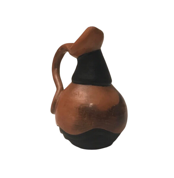 Peru Pottery Artwork Handmade Chulucana Peru Pottery Vase
