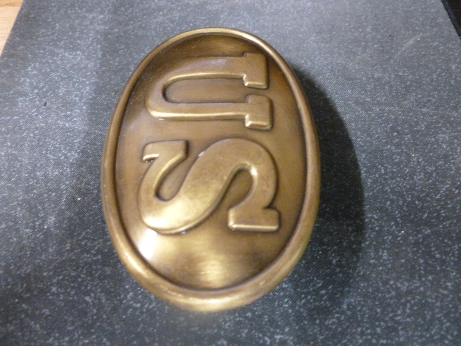 US Military Civil War Brass Belt Buckle ONLY Union Army 3" Replica