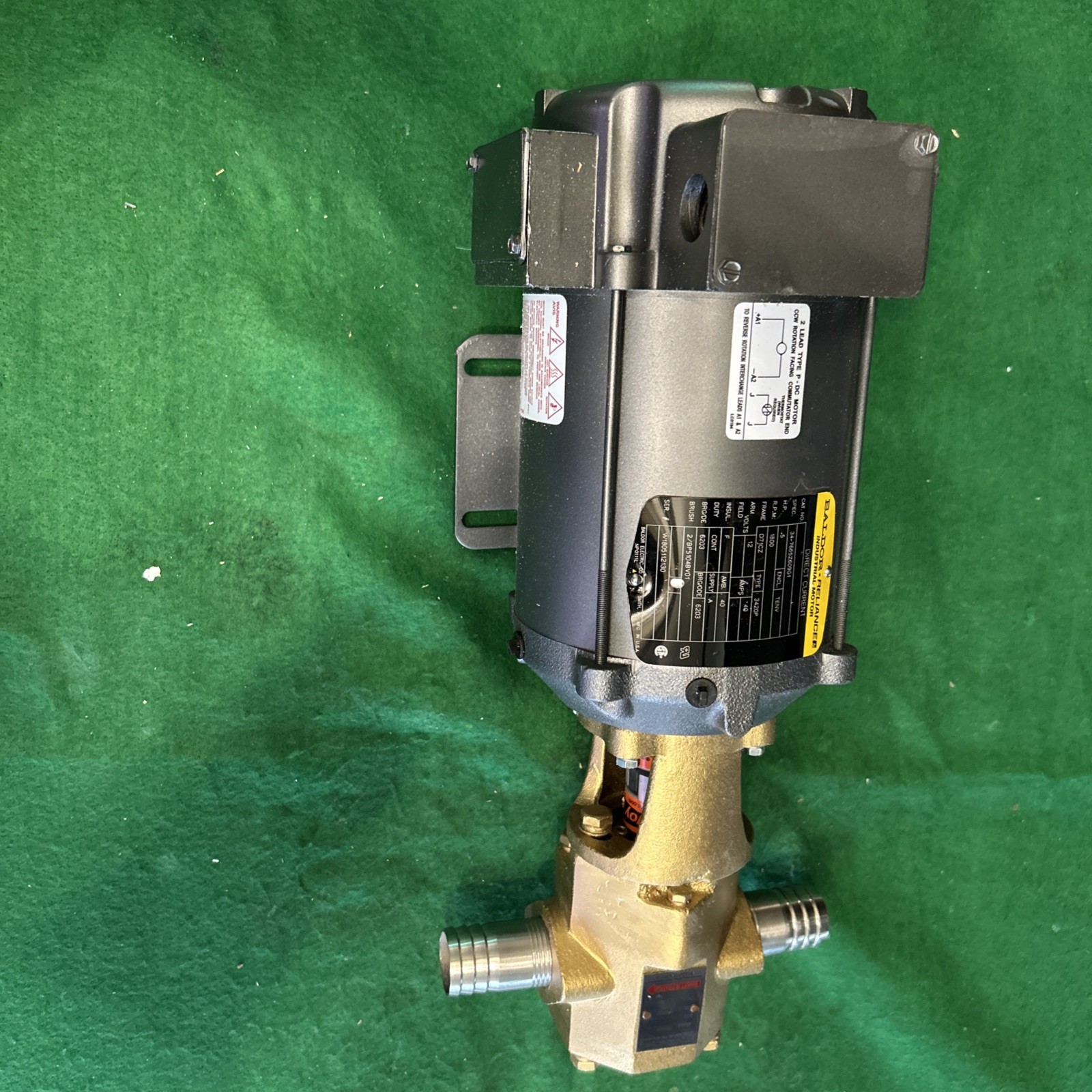 Portable Oil Transfer Gear Pump 12gpm 12VDCIn stock SKU W2072