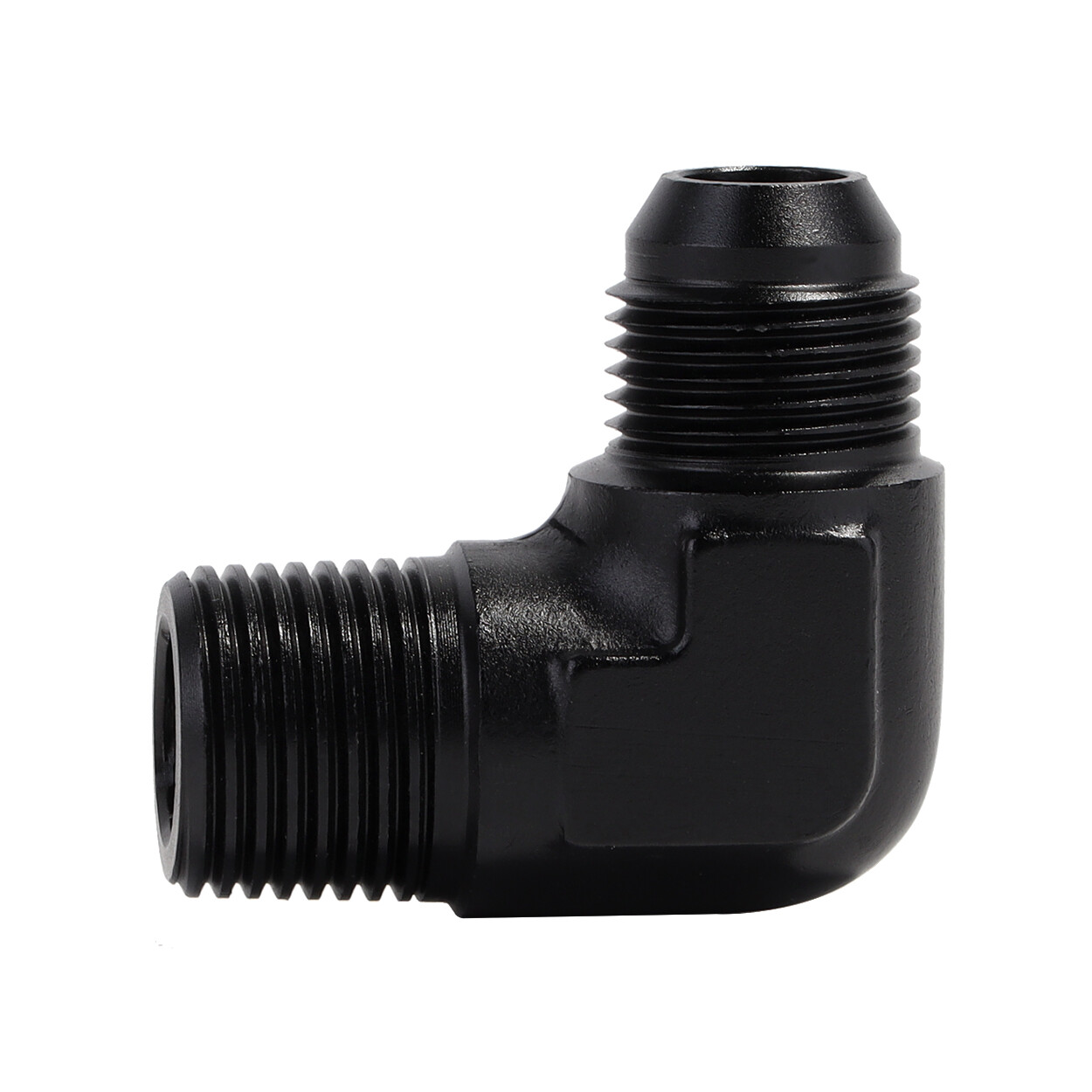 4AN 6AN 8AN 10AN to 1/4" 3/8" 1/2" NPT Male 90 Degree Fitting Straight Adapter