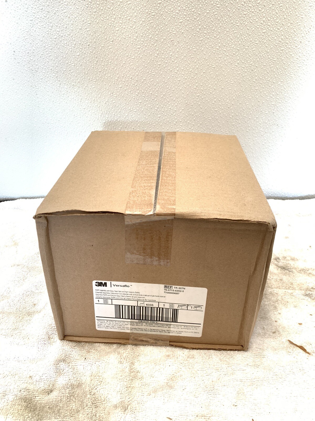 3M Versaflo TR-307N PAPR Assembly. No Hood Or Tube.