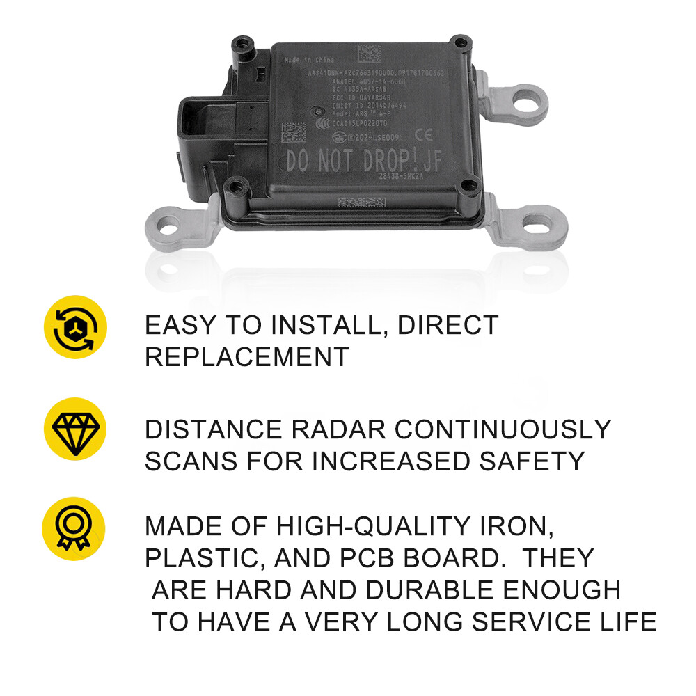 Front Cruise Distance Radar Sensor Fits For Nissan Kicks 2019-2021 28438-5FA6A