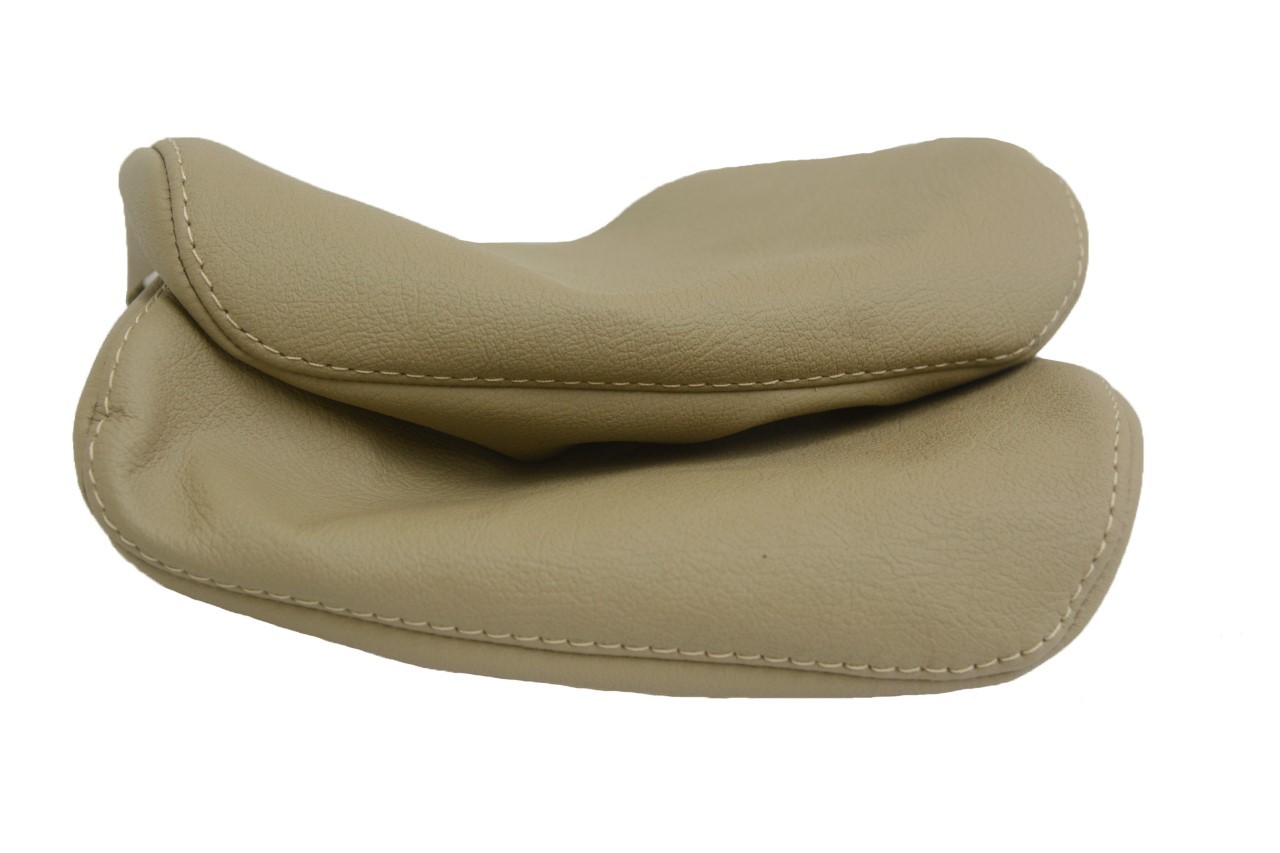 Center Console Armrest Leather Synthetic Cover for Cover Lincoln MKS 09-16 Beige