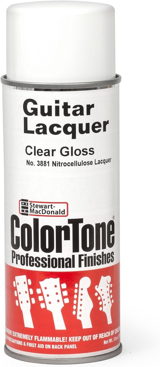 ColorTone Aerosol Guitar Lacquer, Clear Gloss