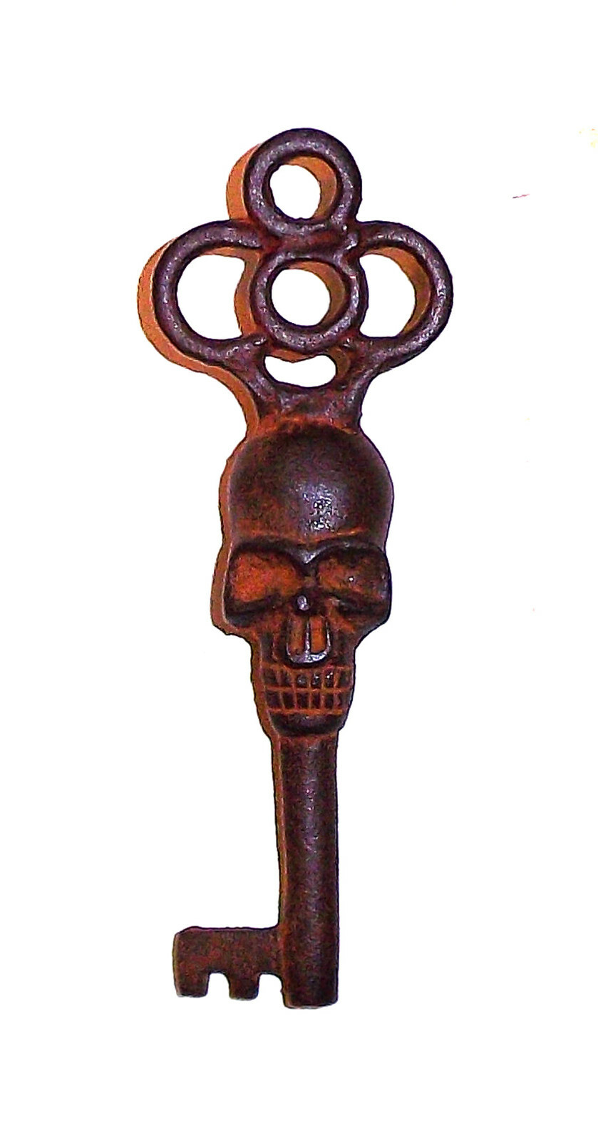Victorian Skull Key Vintage Antique Style cast Iron Skeleton Key lot of 5