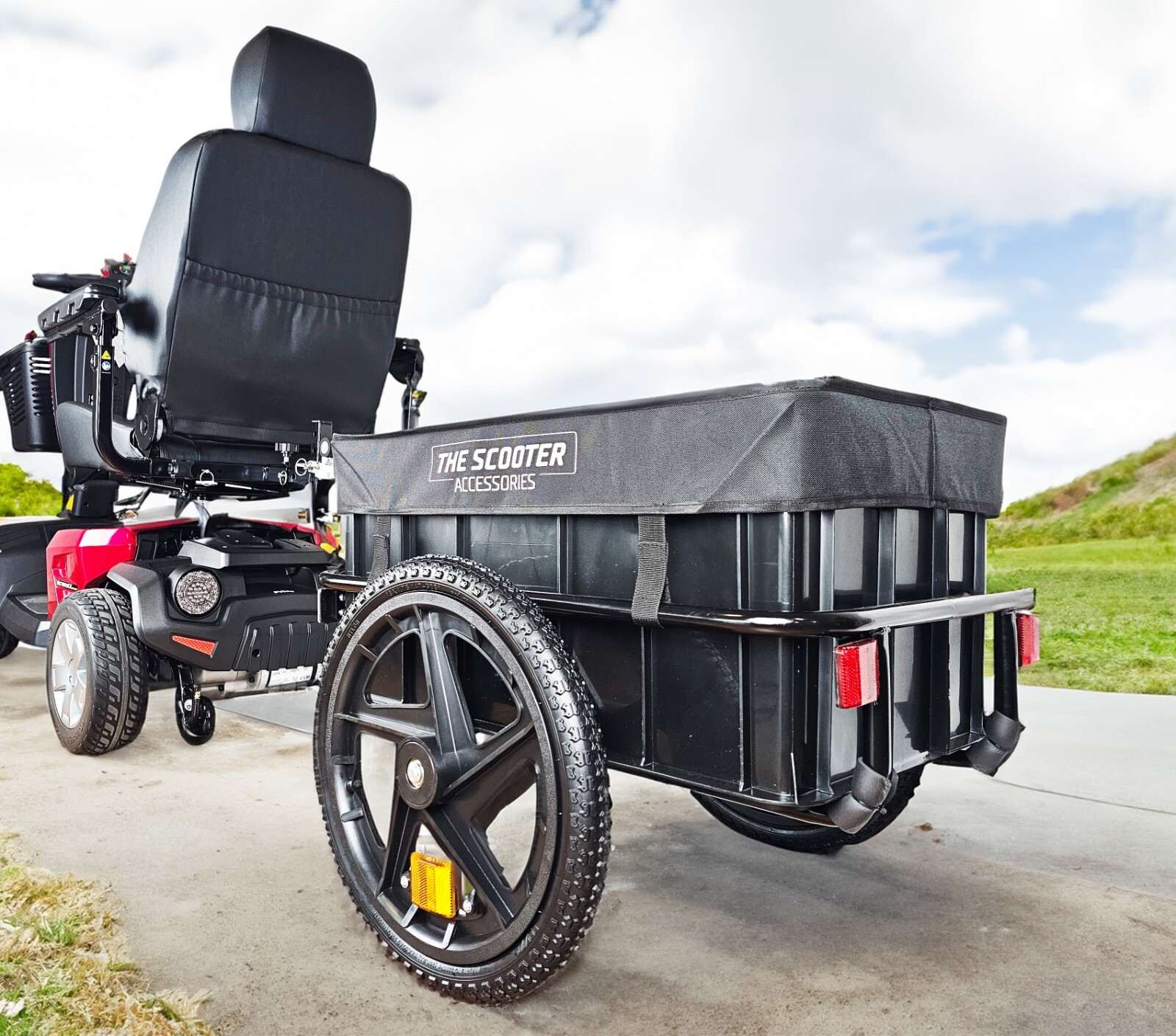 Cargo Trailer for Mobility Scooter