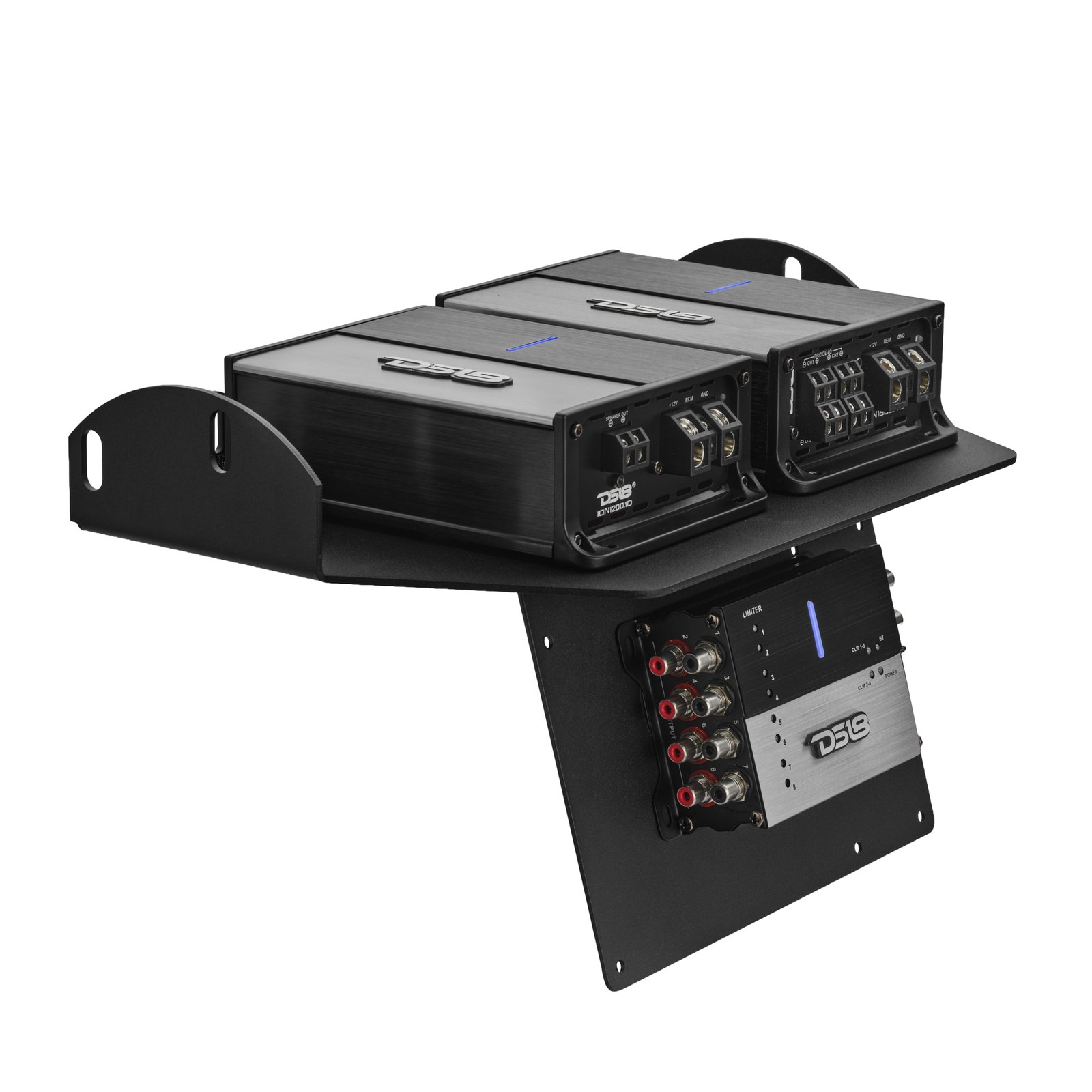 DS18 Harley-Davidson Street Glide Amplifier Rack for models 2014–2023